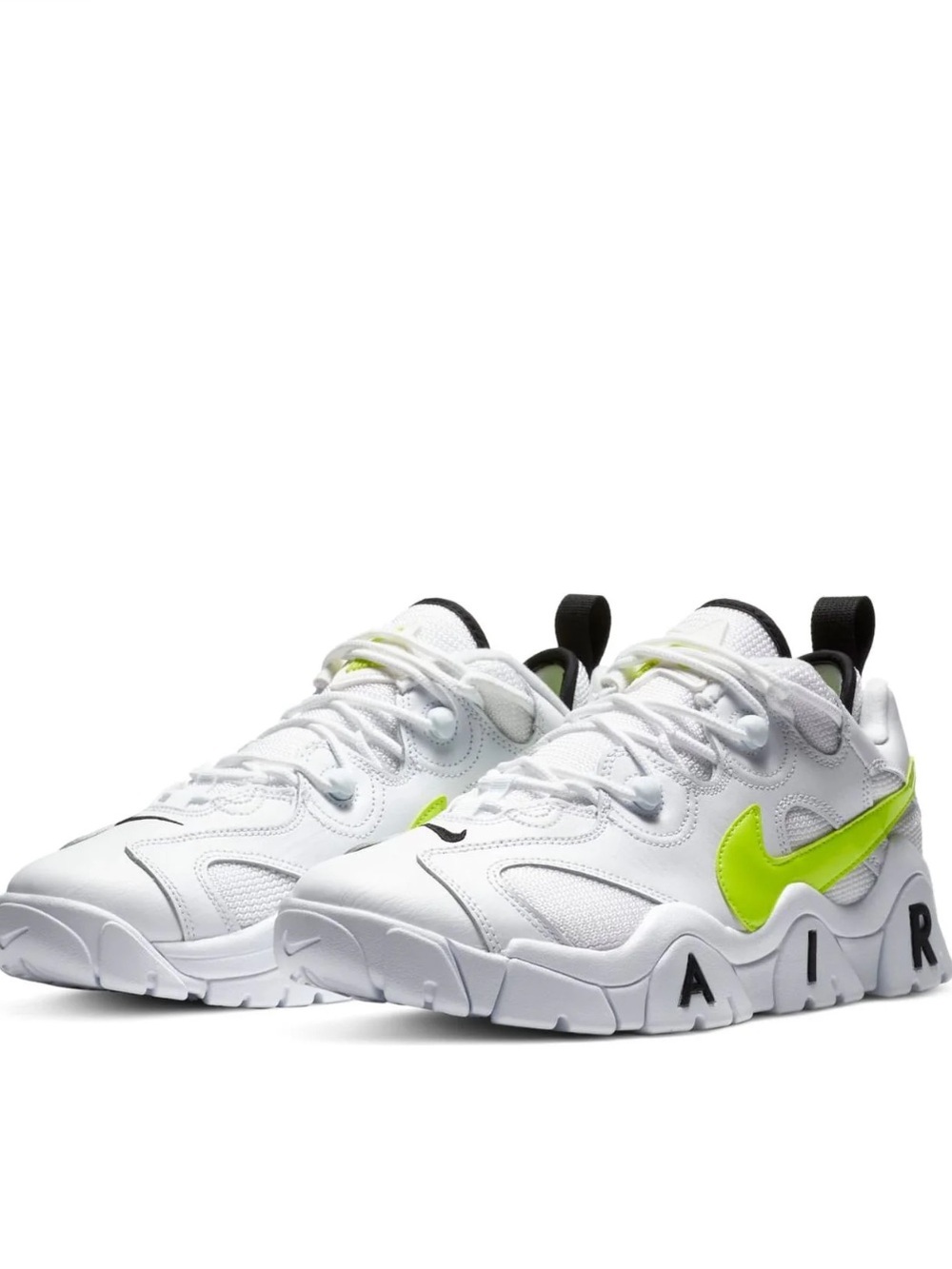 Nike Air Barrage Low White/Black/Volt